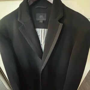 Banana Republic Men's Black Trench Coat